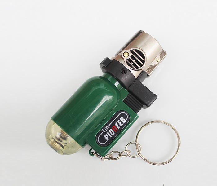 LF 30601 TIN PIONEER LIGHTER - GREEN - Zoom Image