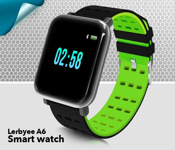 Lerbyee A6 smartwatch  - green - Zoom Image 3