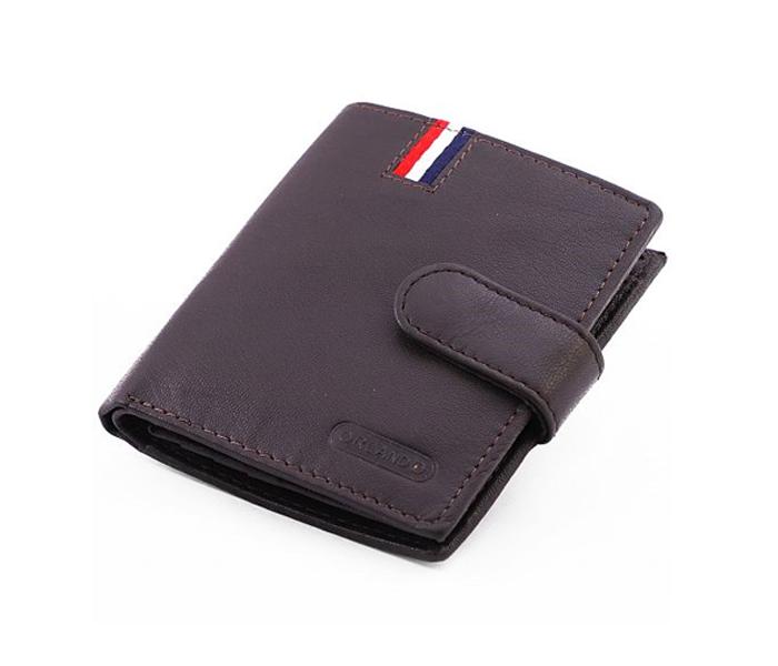 ORLANDO Brown Leather Wallet for Men - ORLANDO 220 BRN  - Zoom Image 2