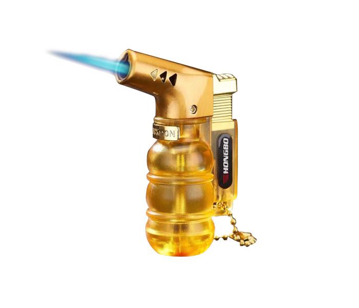 LF K30491 HONGBO Jet Flame Lighter - YELLOW - Zoom Image 2