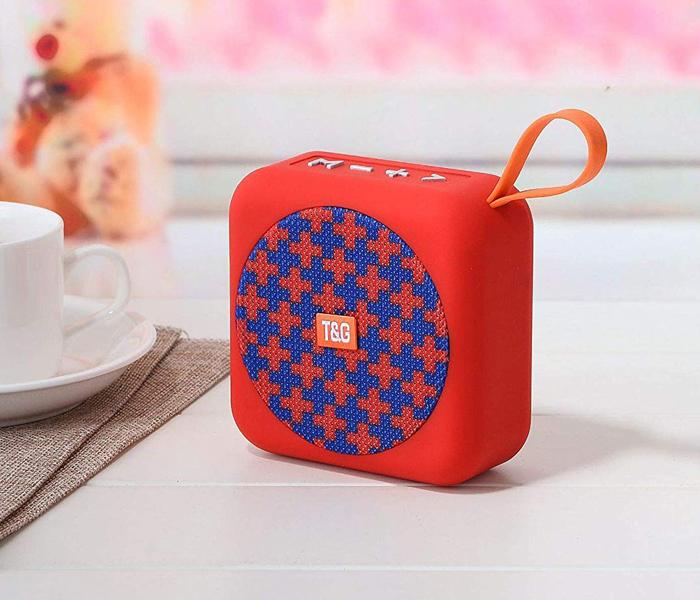 TG505 Bluetooth Speaker Portable - Red Mix - Zoom Image 1