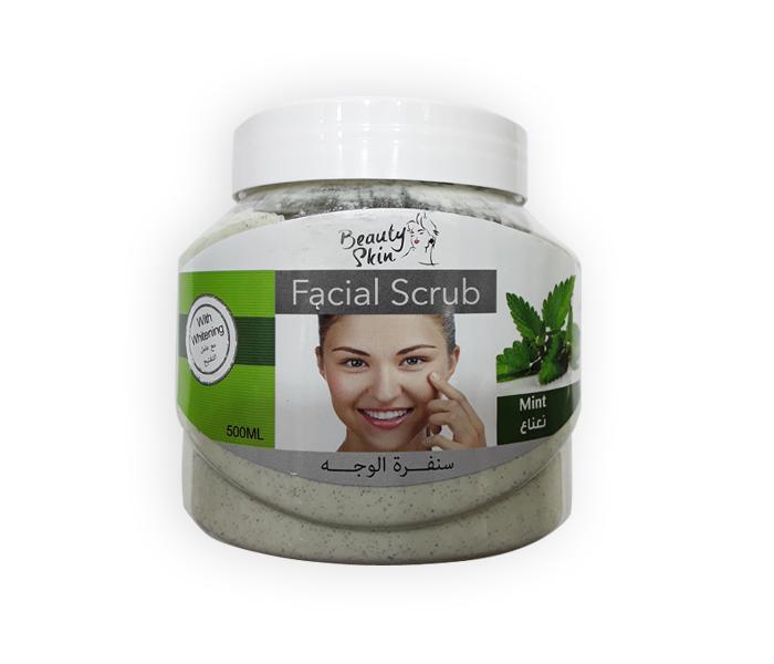 Beauty Skin Facial Mint Scrub 500ML For Men and Women - Zoom Image