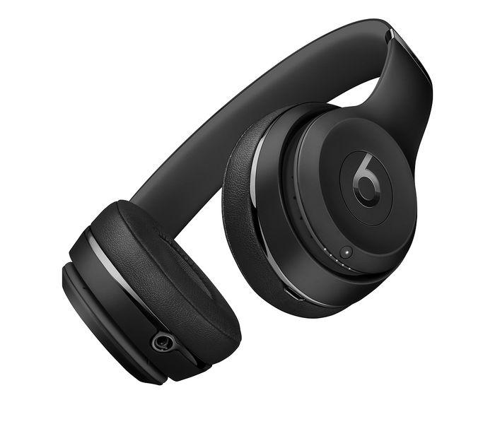 Apple MP582ZM/A Beats Solo3 Wireless On-Ear Headphones with Microphone - Matte Black - Zoom Image 1