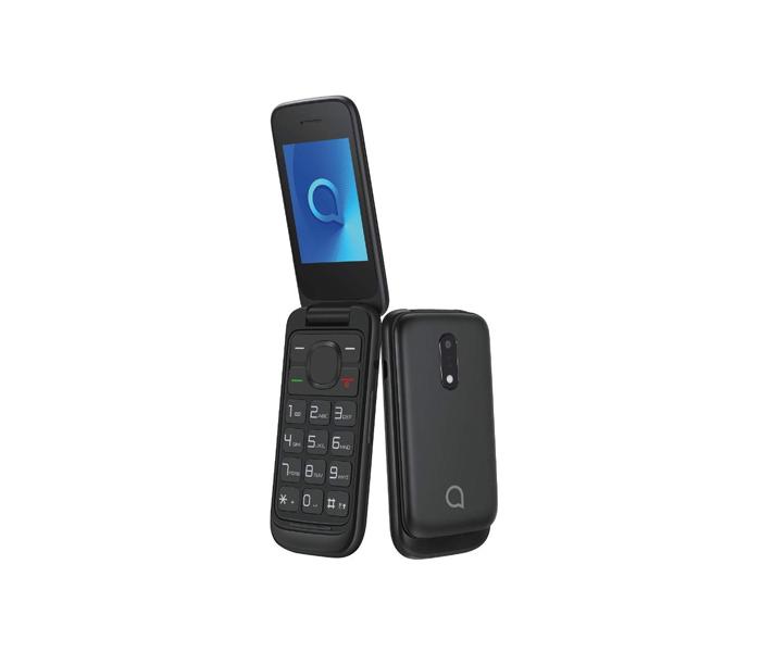 Alcatel 2053 Dual Sim Flip Cellphone 2.4 inch Display  Black - Zoom Image 1