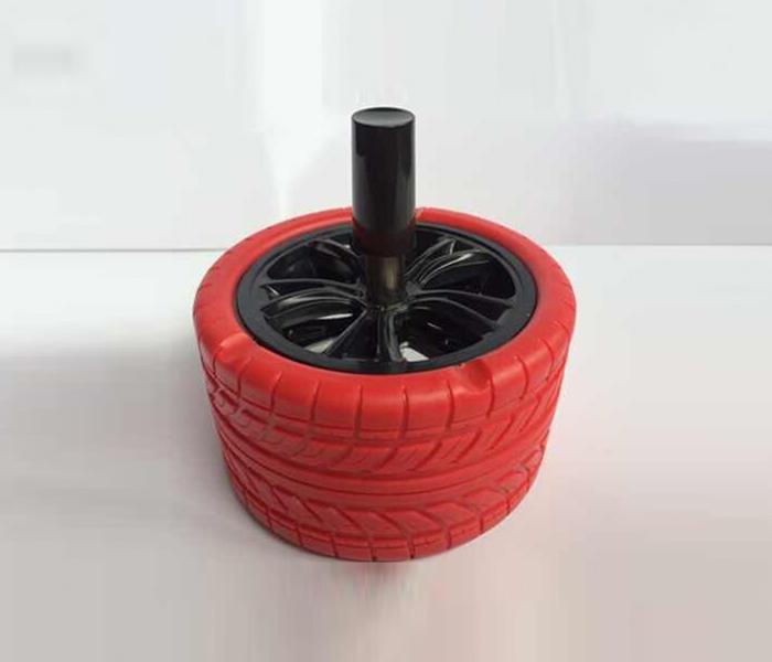 Bokai Tire Ashtray - Red - Zoom Image 1