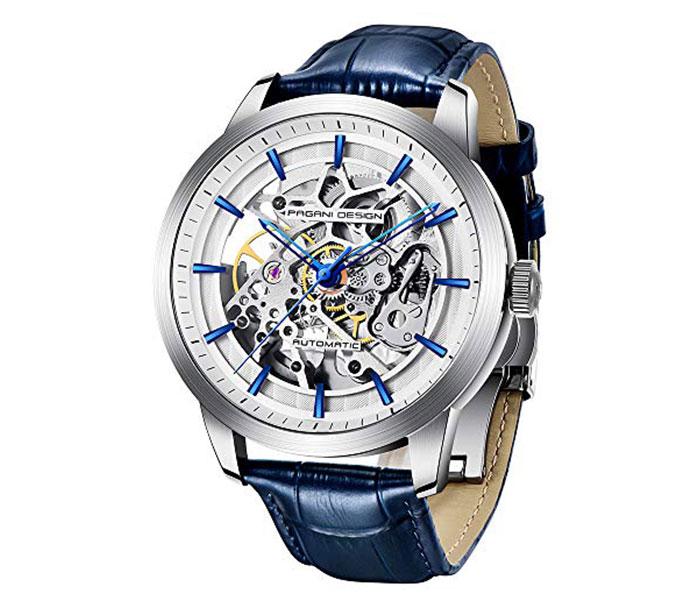 Pagani Design 1638 Automatic Watch For Men - Blue - Zoom Image 2