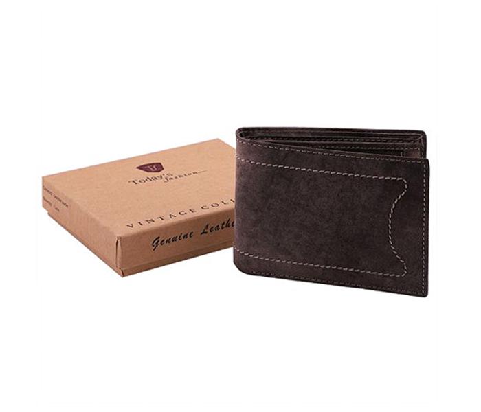 ORLANDO Brown Leather Wallet for Men - ORLANDO 215 BRN - Zoom Image 6