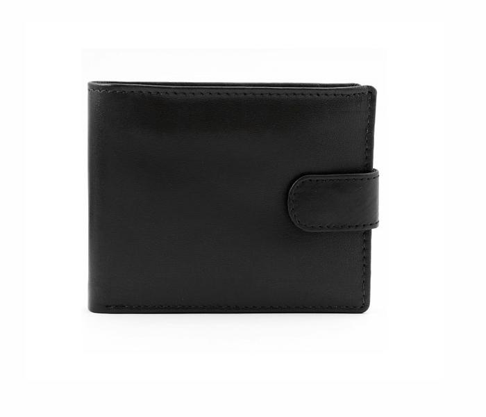 Today&#039;s Fashion Black Leather Wallet For Men - TF T6 BLK - Zoom Image 2