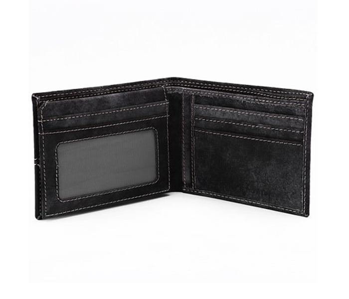 ORLANDO Black Leather Wallet for Men - ORLANDO 210 BLK - Zoom Image 4