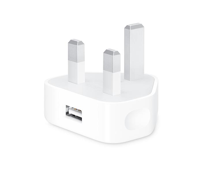 Apple MD812B/C 5W USB Power Adapter - White - Zoom Image 1