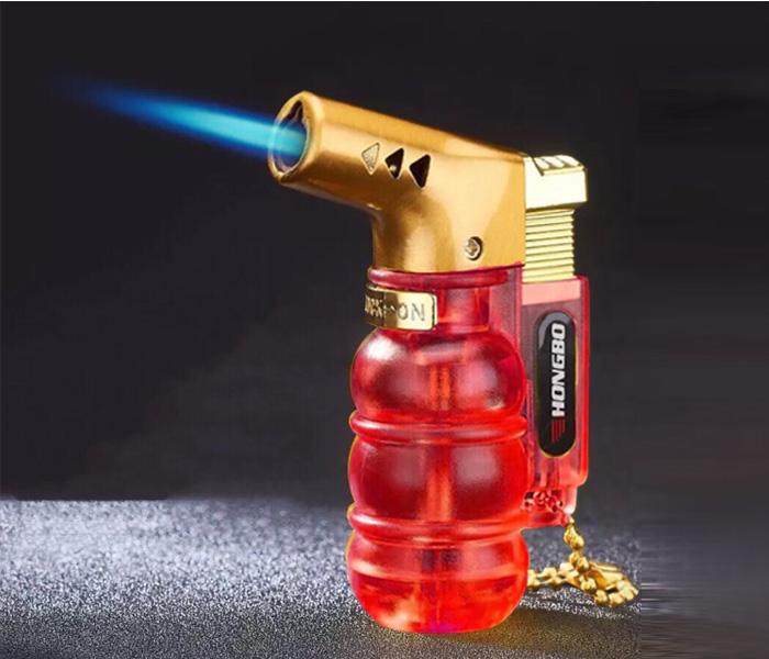 LF K30491 HONGBO Jet Flame Lighter - RED - Zoom Image 1