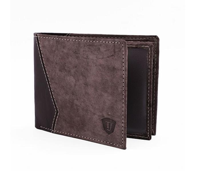 Today&#039;s Fashion Brown Leather Wallet for Men - TF 212 BRN - Zoom Image 4