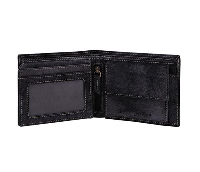 ORLANDO Black Leather Wallet for Men - ORLANDO 215 BLK - Zoom Image 2