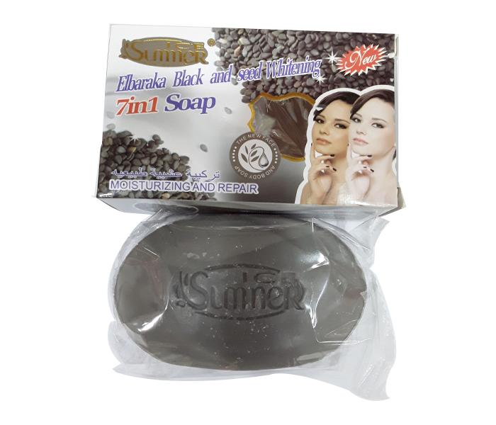 Ice Summer 7-in-1 Elbaraka Black and Seed Whitening Soap - 135g, Black - Zoom Image 2