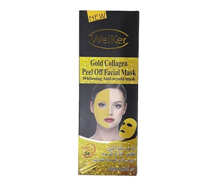 Weiker Gold Collagen Peel Off Face Mask - 120ml - Zoom Image 1