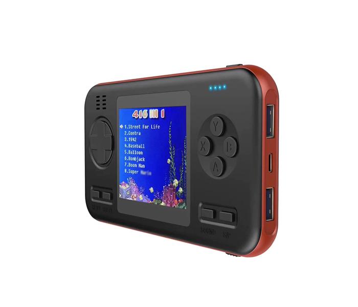 2 in 1 Game Console with 416 Classic Game AND 8000mAh mobile power bank - Zoom Image 2