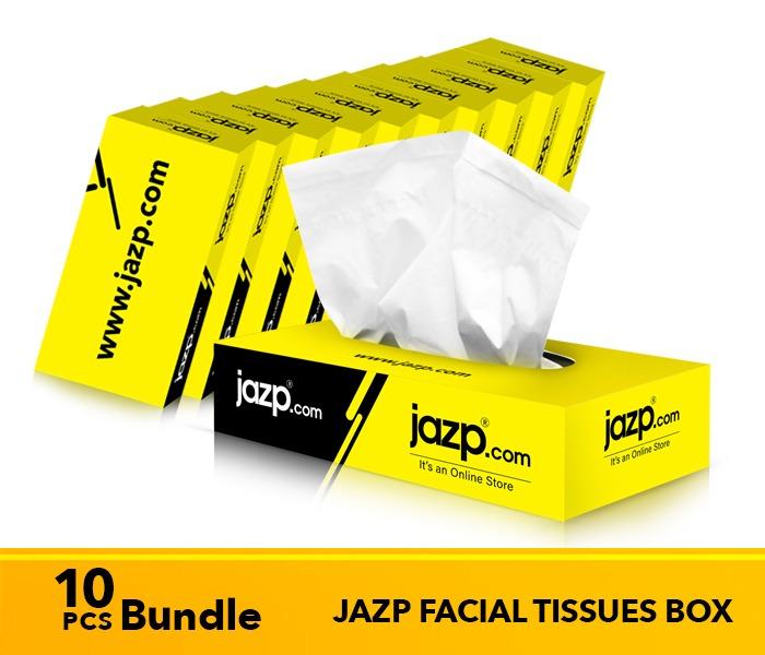 Jazp 10pc-100 Ply Soft facial Tissues Box - Zoom Image 2