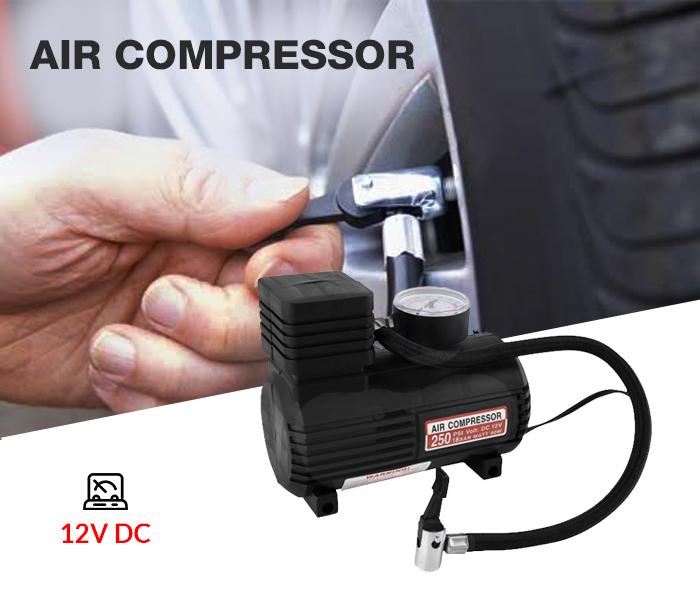 Air Compressor 12V DC 31700 Black - Zoom Image 3