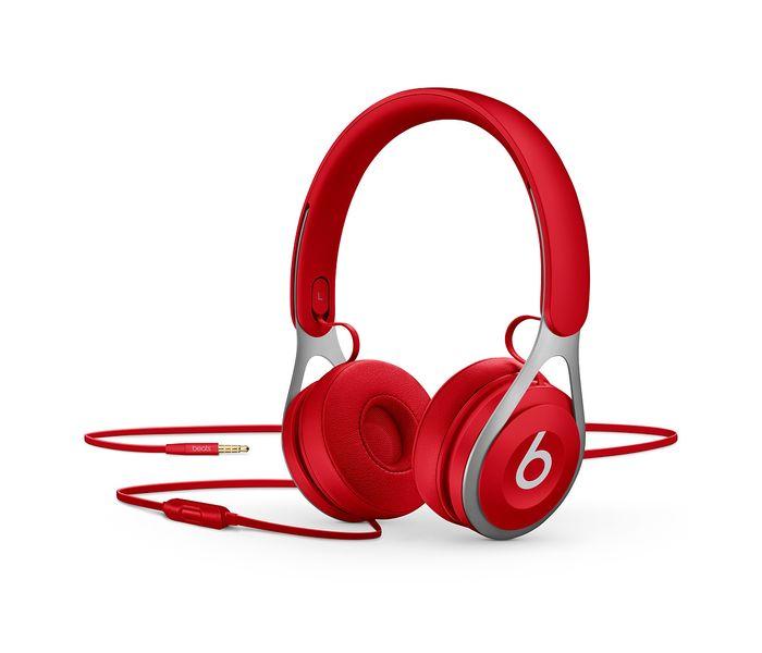 Apple ML9C2ZM/A Beats EP On-Ear Headphones with Microphone - Red - Zoom Image 2