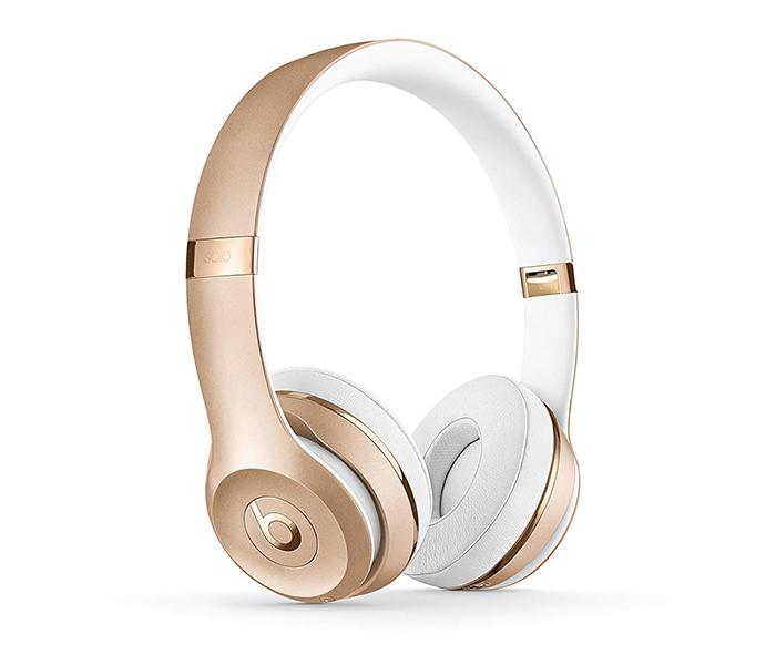 Apple MNER2ZM/A Beats Solo3 Wireless On-Ear Headphones with Microphone - Gold - Zoom Image 4