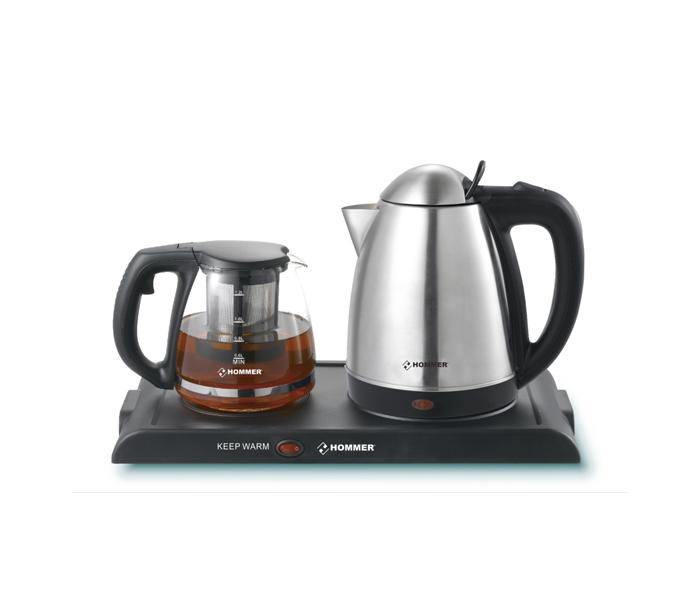 Hommer Kettle HSA222-01, 1.2 Litre Kettle with Tea Maker - Zoom Image