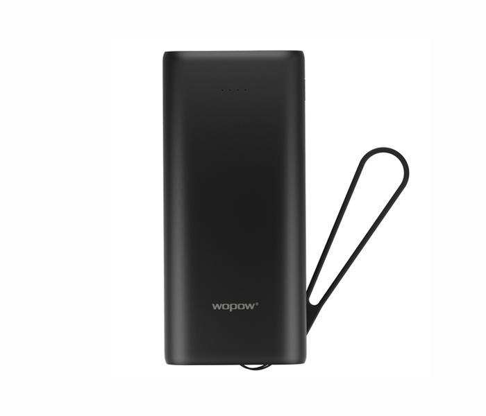 WOPOW POWERBANK L10 10000MAH WITH LED - BLACK - Zoom Image