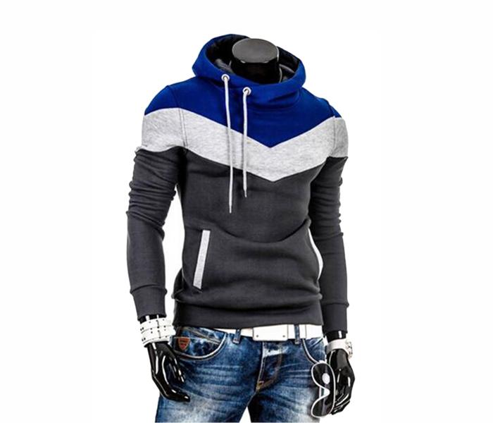 Triple V Style Hood T-Shirt For Men Charcoal - S - Zoom Image 1