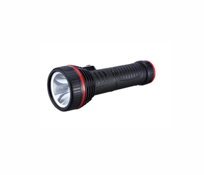 TH-1622 LED Torch Flashlight - Black - Zoom Image 1