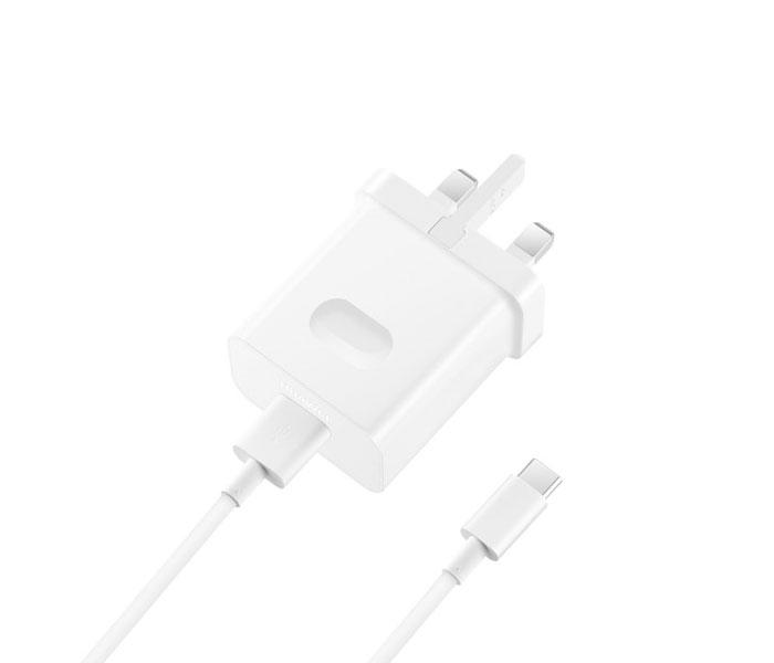 Huawei AC Fast Charger 9V 2AMP With Type C Cable HUW-AC-2.0AMP-TYPEC-WHI - White - Zoom Image 2