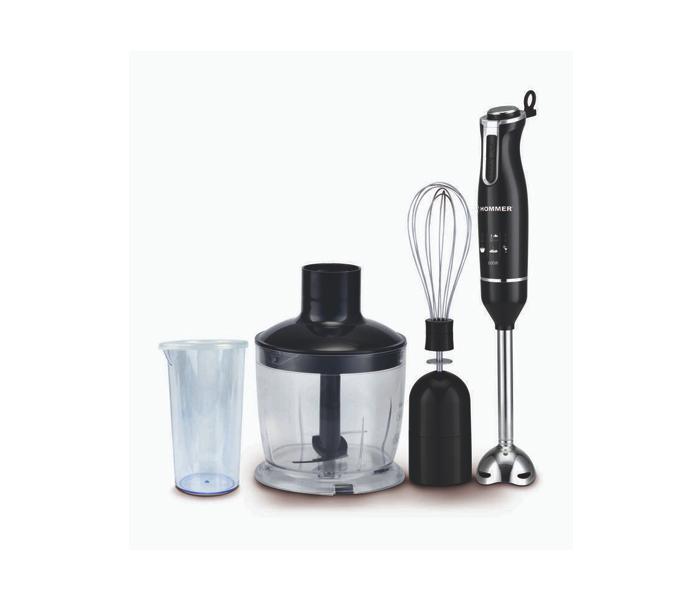 Hommer Blender 2 Speeds Hand Blender, HSA244-01 600 Watts Black - Zoom Image