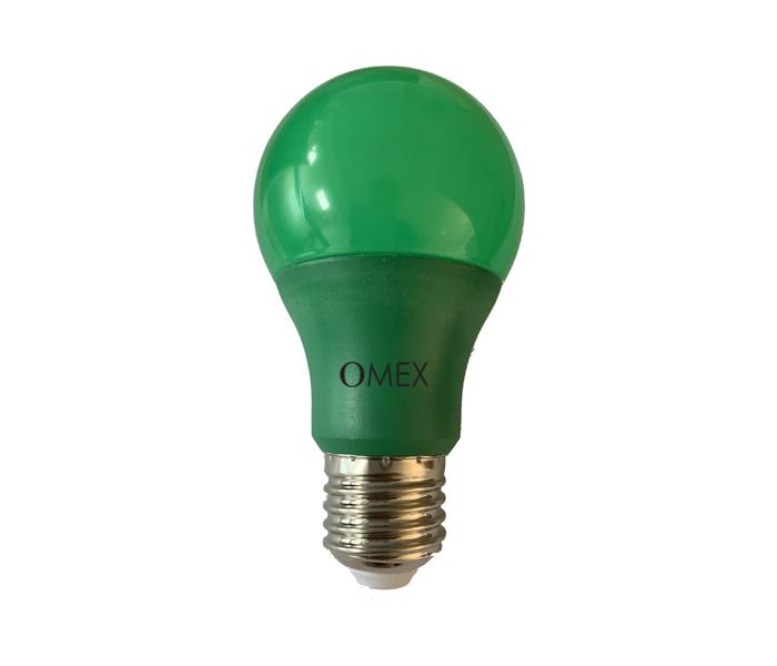 Omex 7W LED A60 Lamp 7WO/G/LED - Green - Zoom Image