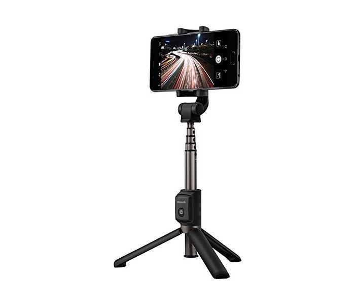 Huawei AF15 Bluetooth Tripod Selfie Stick - Black - Zoom Image 1