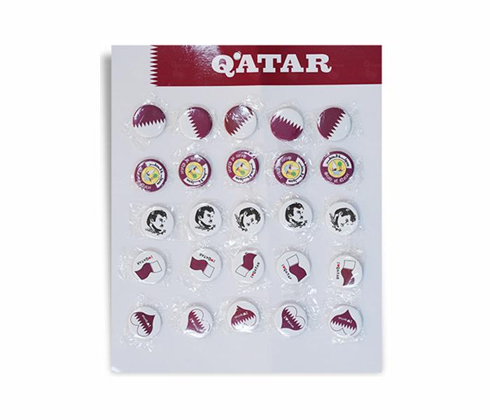 Qatar National Day Pin Badge Set - 25 Pieces - Zoom Image