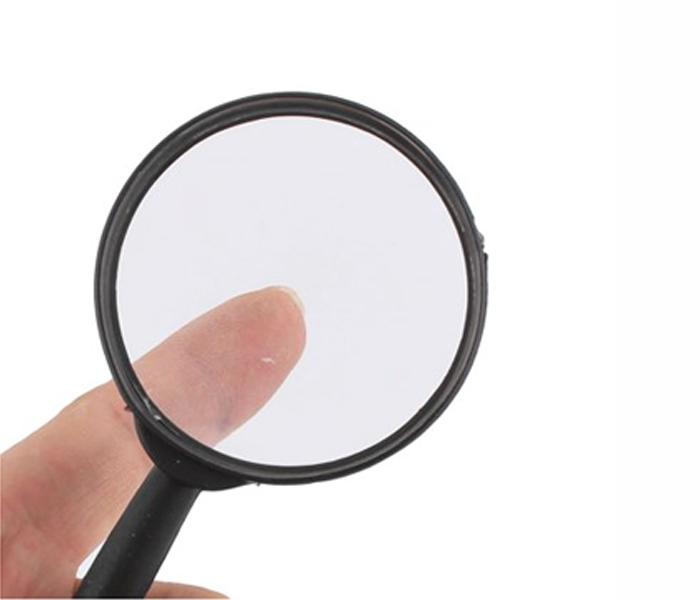 2 Pieces Magnifying Glass 75MM , 50MM - Black - Zoom Image 2