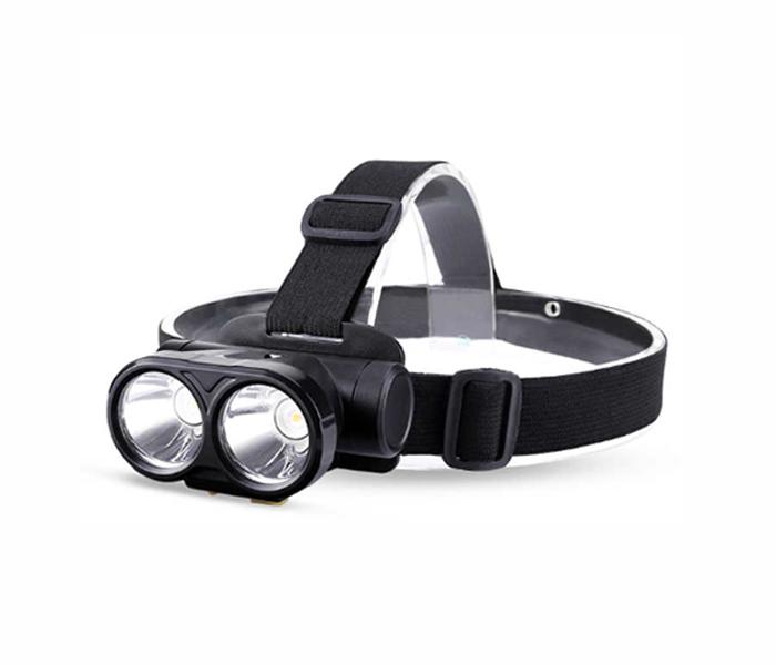 Yage YG-5202 Waterproof Double Head Lamp - Black - Zoom Image 2