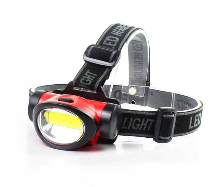 LED headlamp Multifunction pocket carry LED headlamp 603-B COB 3W - Black - Zoom Image 1