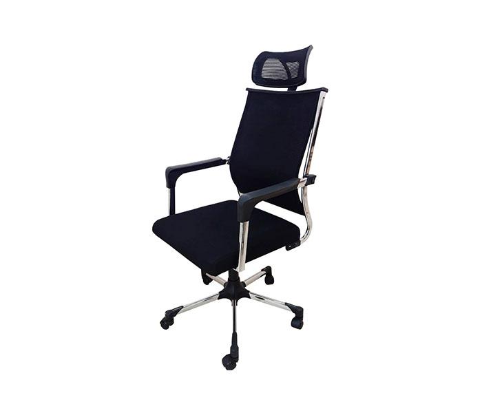 Al-Seddah Chair H.B Mesh ASDA800 - Black - Zoom Image