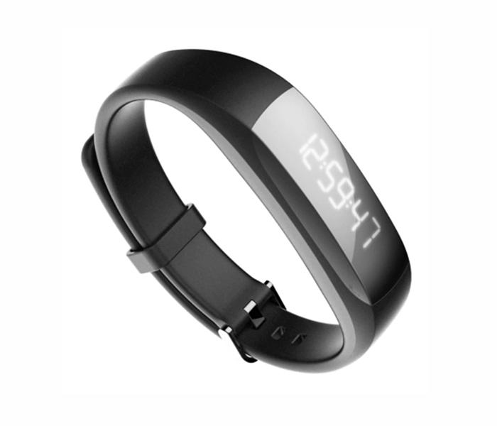 Lenovo HW01 Bluetooth4.2 Smart Wristband Fitness Bracelet  For Android IOS - BLACK - Zoom Image 2