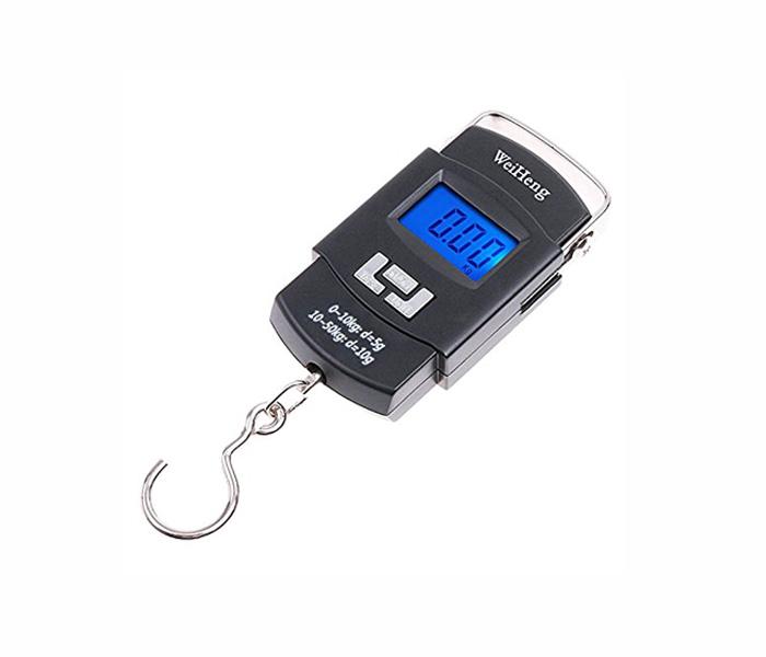 50KG Portable Electronic Digital Scale Hanging Luggage - Black - Zoom Image 1