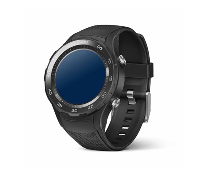 Huawei Watch 2 4G Smart Watch HUW-WATCH2-4GSPORT-BLK - Black - Zoom Image 1