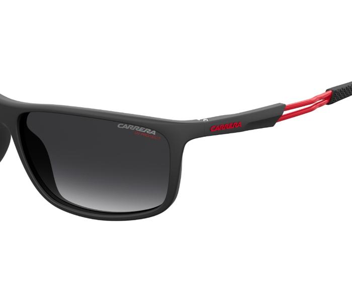 Carrera Rectangle Sunglasses CARRERA 4013/S 003 629O For Men Matte Black With Dark Grey Lens - Zoom Image 3