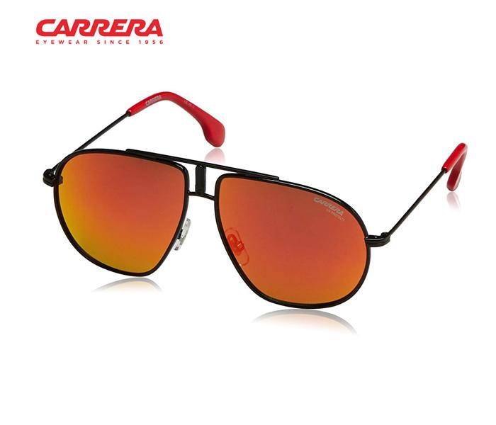 Carrera Gradient Aviator CARRERINO 21 807 54UZ For Children Black With Orange Mirror Lens - Zoom Image 1