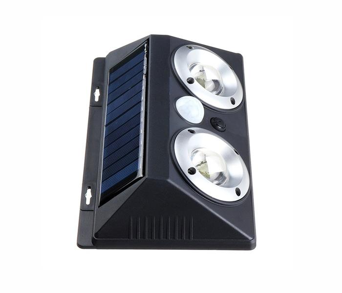 20W Solar Security Lights with Motion Sensor, Outdoor Waterproof Wall Lamp for Garden - Black - Zoom Image 3