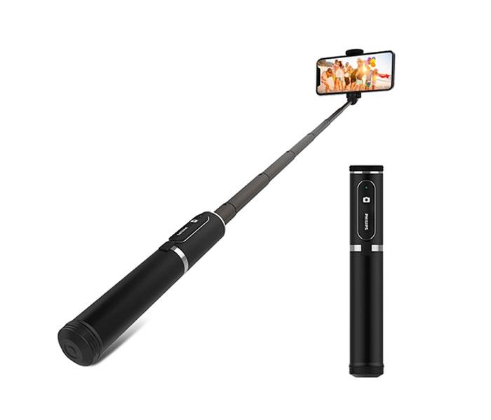 PHILIPS DLK3616N Tripode Bluetooth Selfie Stick - Black - Zoom Image 3