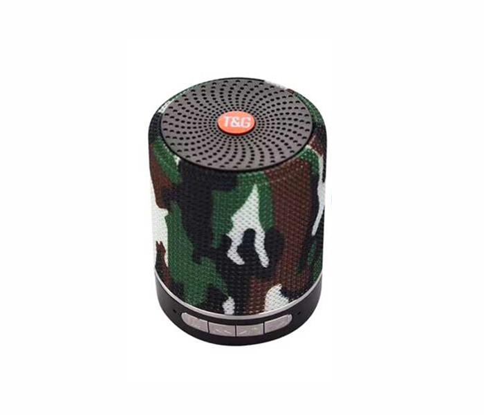 T&G TG511 Portable Bluetooth Speaker - Army Black - Zoom Image