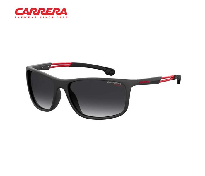 Carrera Rectangle Sunglasses CARRERA 4013/S 003 629O For Men Matte Black With Dark Grey Lens - Zoom Image 1