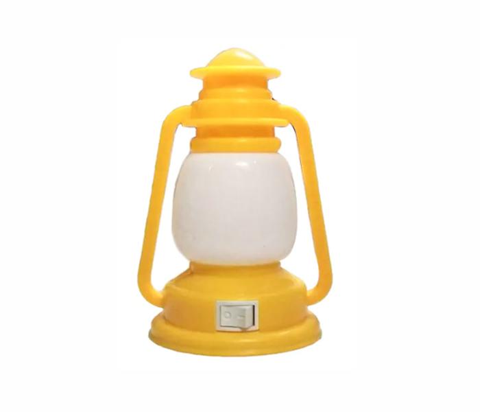 Lamp Shape LED Night Light Plug-in Switch -Yellow- Kids Room Home Decor Energy Saving - Yellow - Zoom Image 1