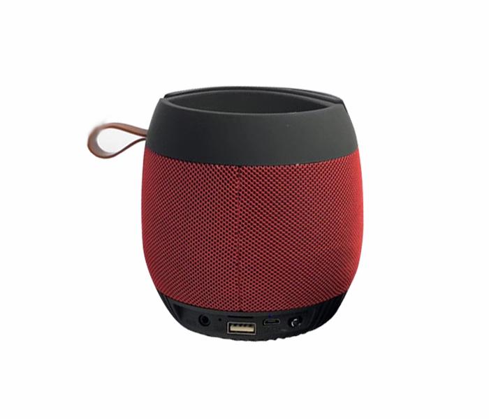 Portable Wireless Bluetooth Speaker DV07 - Red - Zoom Image