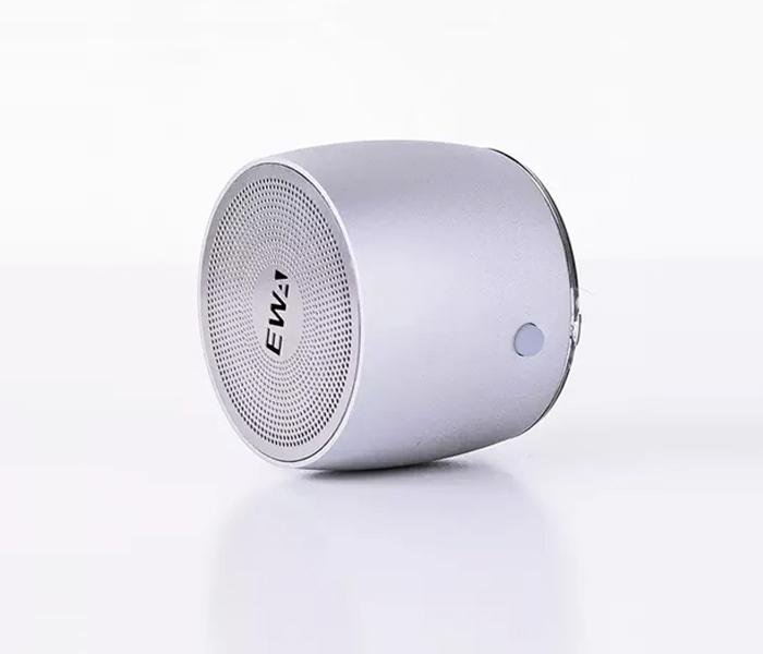 Super Quality EWA A103 Portable Wireless Bluetooth Small Metal Speaker For Mobile Phone/PC/Tablets - Grey - Zoom Image 1