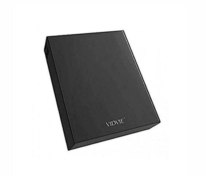 Vidvie PB704 High Capacity Power Bank - 10400 mAh - BLACK - Zoom Image 1